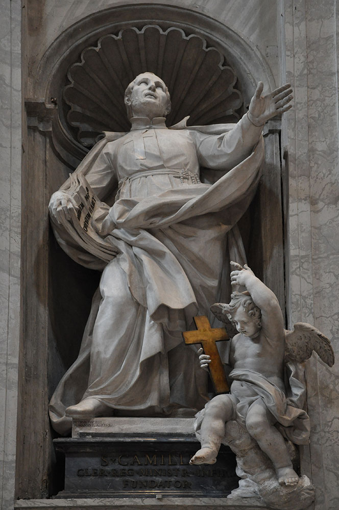 San Camilo, basílica de San Pedro, ciudad del Vaticano